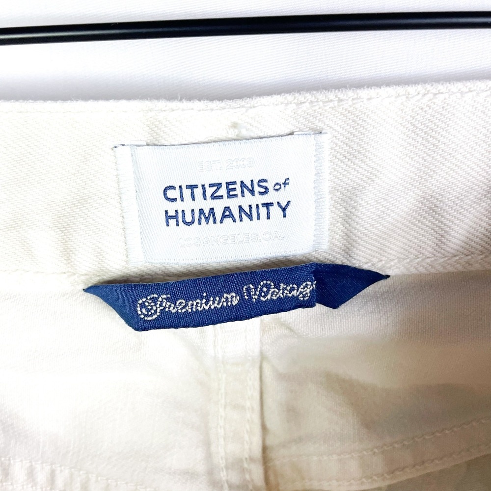 Citizens of Humanity Miro Relaxed Jeans High Waist Almondette Barrel Leg Sz 30 - Picture 9 of 15